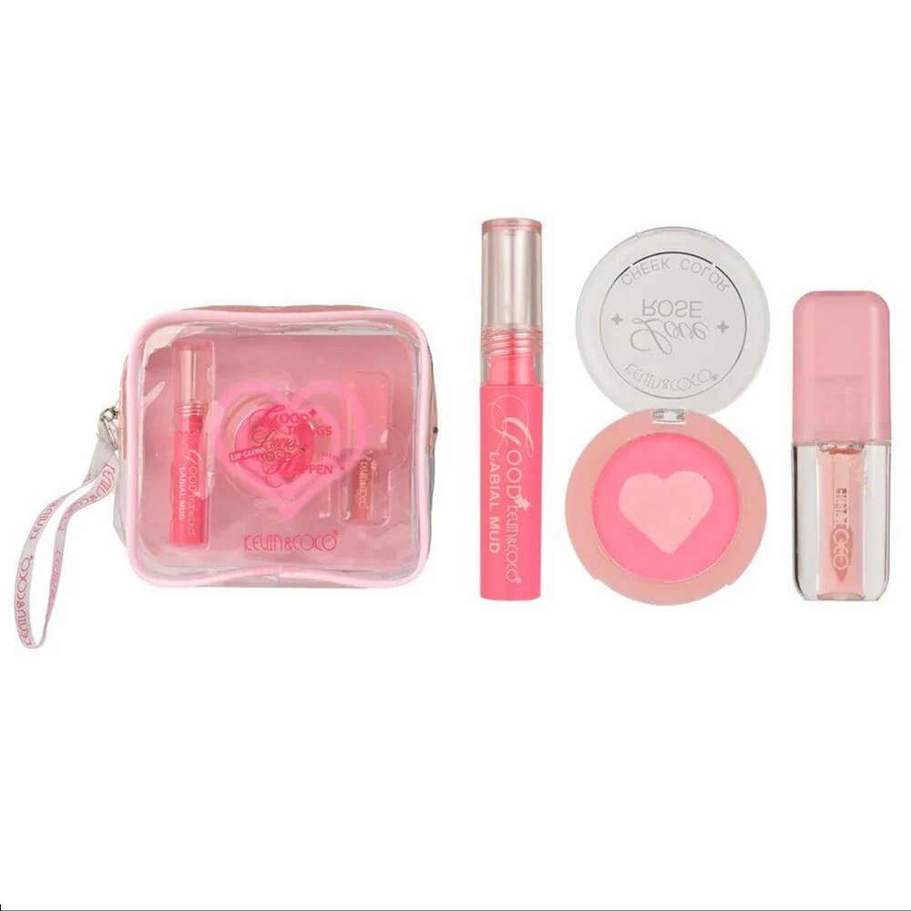 Kevin & Coco Good Things Will Happen Lip Gloss and Blush NIP